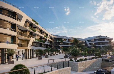 Poreč - Verkauf einer Wohnung in einem modernen Geschäfts- und Wohnkomplex. S13