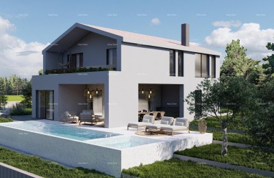 Tinjan – Baugrundstück 1.152 m² mit Genehmigung und Projekt für ein Haus mit Pool