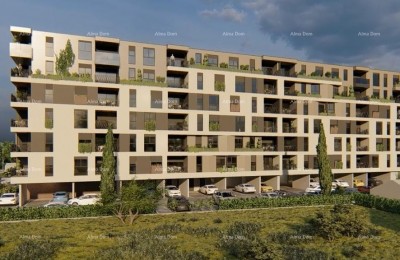 Pula! Mehrfamilienhaus, modern mit Aufzug, nahe dem Zentrum.