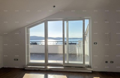 MEDULIN – Penthouse mit offenem Meerblick, 150 m vom Ufer entfernt