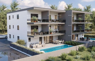NOVIGRAD – NEUBAU, WOHNUNG 78 m² MIT TERRASSE