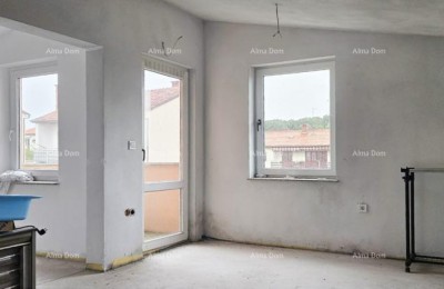 Pula – Busoler, Verkauf einer Wohnung im Rohbauzustand