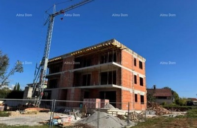 Verkauf von Wohnungen in einem neuen Wohnprojekt im Bau, Meerblick, Žbandaj, Poreč!