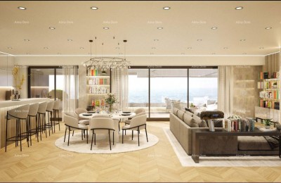 Rovinj – Moderner zweistöckiger Neubauwohnung, Nähe zum Meer