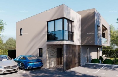 ŠEGOTIĆI, MODERNE DOPPELHAUSHÄLFTE IN NEUBAU MIT EIGENEM GARTEN