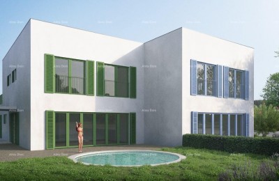 Moderne Doppelhaushälfte in Neubau – ruhige Lage in der Umgebung von Umag!