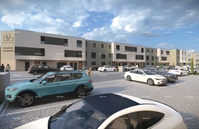 Verkauf! Wohnung in Neubau mit 3 Schlafzimmern und zwei Parkplätzen, Pula, Valdebek! Z21-S4