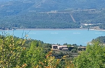 Attraktives Baugrundstück - Blick auf den Butoniga-lake