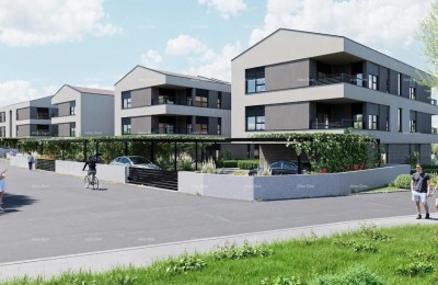 Verkauf von Wohnungen in modernem Neubau mit Pool, nahe Fažana!