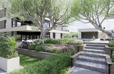 Verkauf von Wohnungen in modernem Neubau mit gemeinschaftlichem Pool, Fažana!