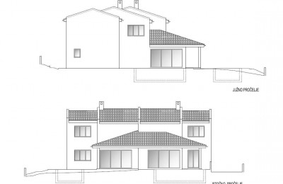 Moderne Maisonette-Villa mit Swimmingpool zu verkaufen, Kožljani, Barban!