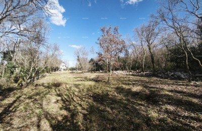 Buje – Baugrundstück 1.086 m² mit Meerblick