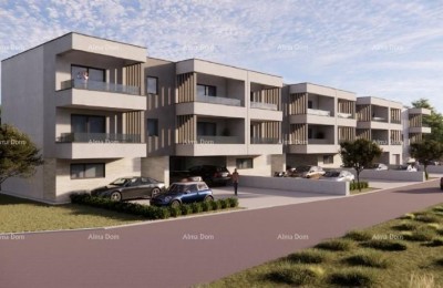 ŠTINJAN – NEUBAU IN DER NÄHE DES MEERES UND DER STADT. Wohnung C Gebäude D