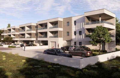 ŠTINJAN – NEUBAU IN DER NÄHE DES MEERES UND DER STADT. Wohnung C Gebäude A
