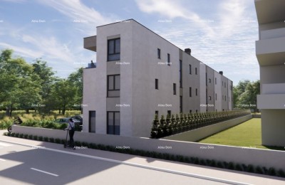 Verkauf von Wohnungen im Bau - neuer Wohnkomplex, Pula! Wohnung A Zg A2