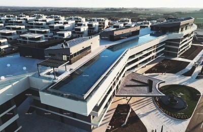 Luxusresort mit Infinity-Pool auf dem Dach!