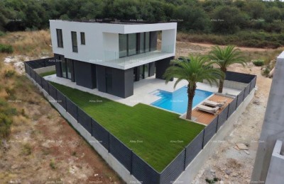 VILLA MIT POOL IN MEDULIN – NUR 70 M VOM MEER UND STRAND, MEERBLICK