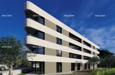 Neubau! Wohnung, 67 m², mit Meerblick und zwei Parkplätzen, Tar!