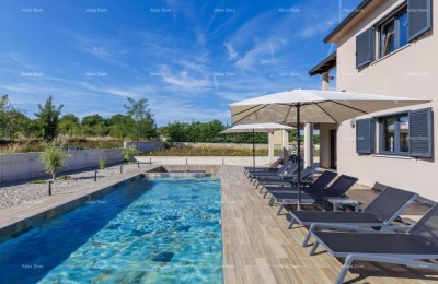 Zu verkaufen: Luxuriöse Villa mit Pool in einer grünen Oase in der Umgebung von Labin.