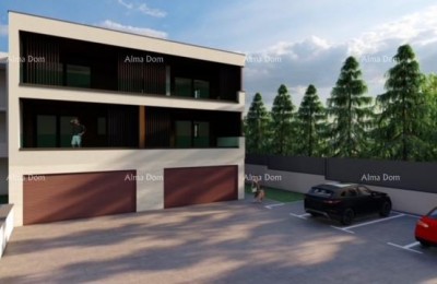 PULA, NEUBAU, WOHNUNG 80,7 m² MIT TERRASSE UND PARKPLATZ