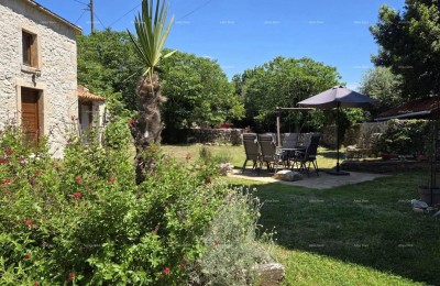 KRNICA, Istrisches Steinhaus 170 m² mit 2 Apartments, Wohnung und großem Garten
