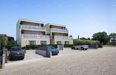Moderne Neubau mit zwei Wohnungen und Panoramablick auf das Meer – Žbandaj, Poreč