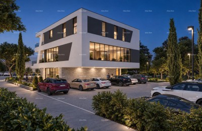 Verkauf von Bauland mit genehmigtem Projekt für den Bau eines Bürogebäudes, Medulin!