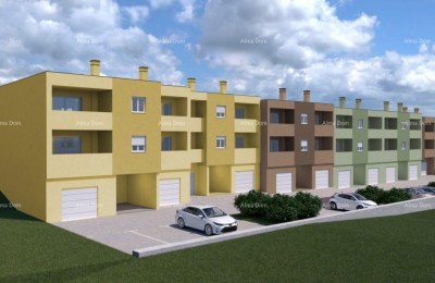 Verkauf - Modernes Apartment in einer neuen privaten Wohnanlage in Šijana, Pula! E-C