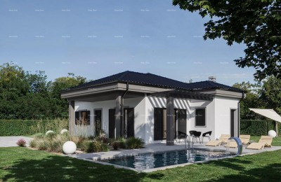 Haus im Rohbau mit Pool – ruhige Lage für das perfekte Familienheim oder Urlaub.