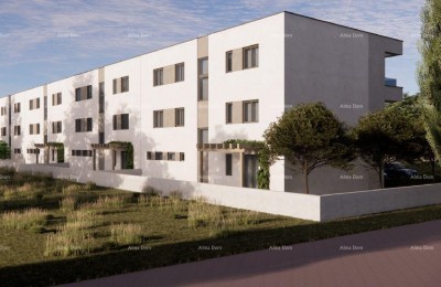 ŠTINJAN – NEUBAU IN DER NÄHE DES MEERES UND DER STADT. Wohnung D Gebäude B