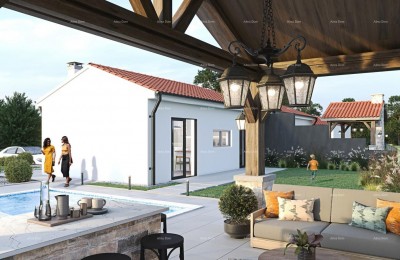 BARBAN, KOŽLJANI - Neubau / Duplex, rechter Teil. Ökologischer Ort