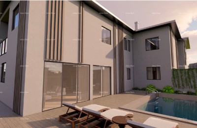 Moderne Haus im Bau an ruhiger Lage in Kaštelir