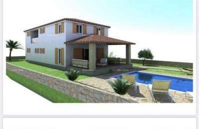 Grundstück mit Baugenehmigung und bezahlten Nebenkosten in Gočan