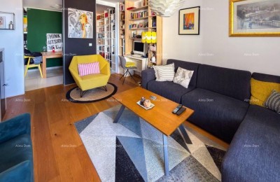 Pula, Veruda, möblierte Wohnung mit Panoramablick