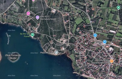Baugrundstück in Medulin, 600 m² nahe dem Meer und dem Zentrum
