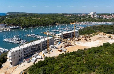 Verkauf moderner Wohnungen in einem exklusiven Gebäude mit Blick auf die Marina, Pula!