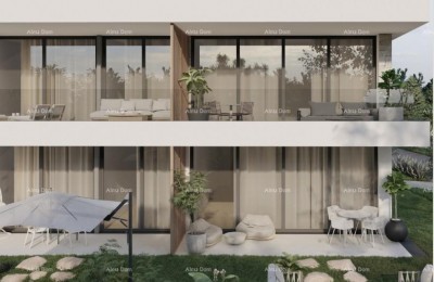Verkauf - Wohnung im Bau mit Garten und Parkplatz, Nähe Rovinj!