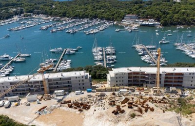 Verkauf moderner Wohnungen in einem exklusiven Gebäude mit Blick auf die Marina, Pula!