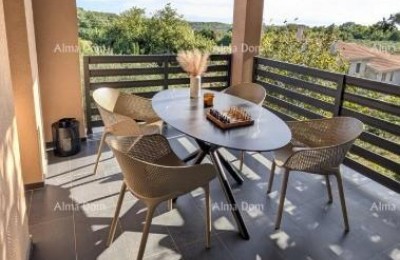 BRTONIGLA, ISTRIEN – Moderner 3-Zimmer-Apartment mit Garten und zwei Parkplätzen