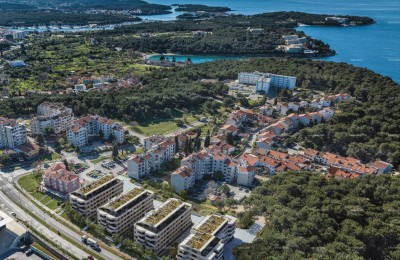 Neu! Studio-Apartment mit Garten in ausgezeichneter Lage, Pula!