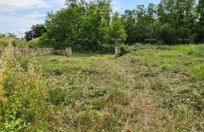 Baugrundstück mit Meerblick und Baugenehmigung – Kaštelir-Labinci