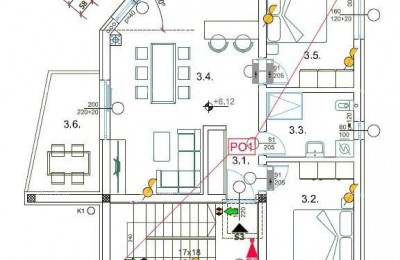 Verkauf - Wohnung in Neubau mit Parkplatz - Gebäude mit nur 3 Wohnungen, Pula! S3