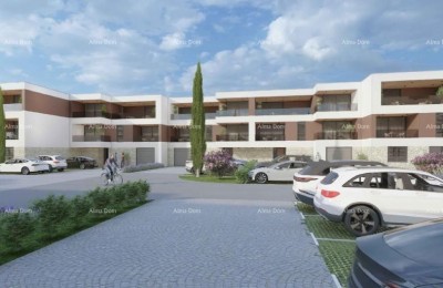 Verkauf - Wohnung in Neubau mit Garage, Parkplatz und Abstellraum, Pula!