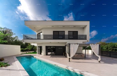 Verkauf - neu gebaute, moderne und exklusive Villa mit Pool, Volme, Pula!