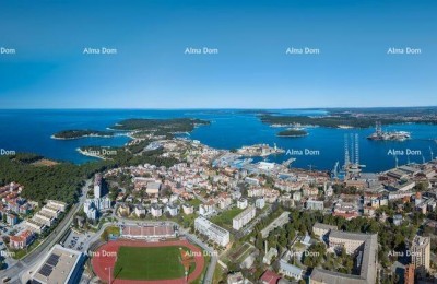 Wohnungen zum Verkauf in einem neuen Wohnprojekt in exklusiver Lage, 300 m vom Meer entfernt, Pula,